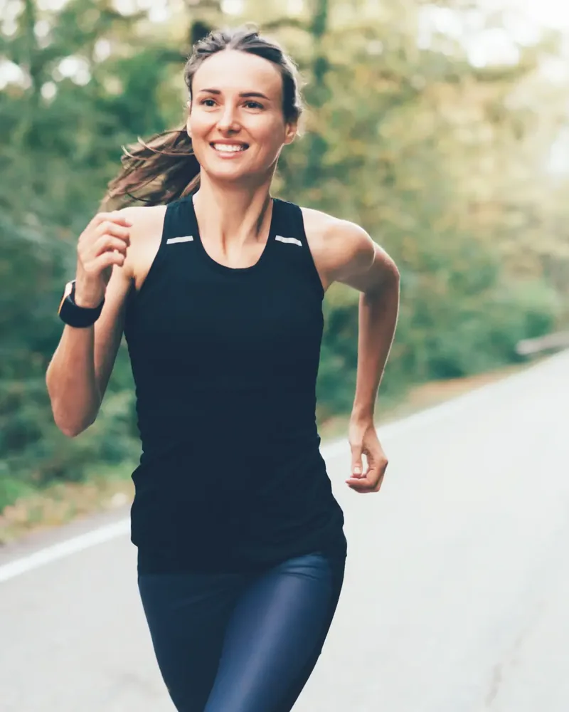 Patient returning to running after a sports injury