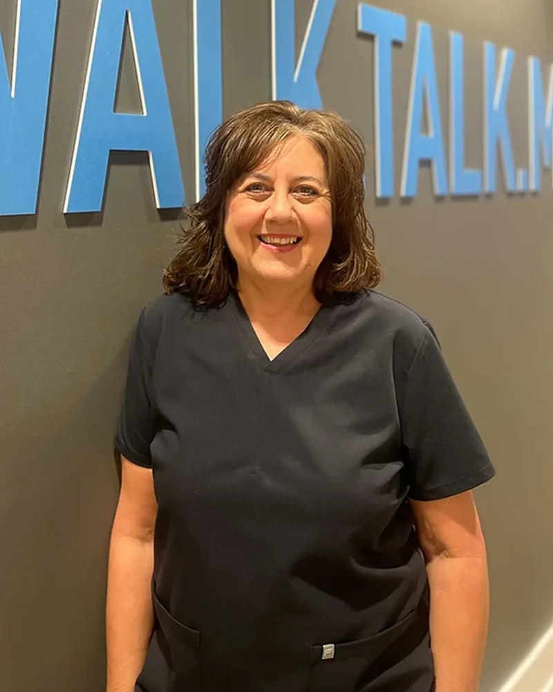 Portrait of Cindy Istre, office manager at Hope Therapy Center